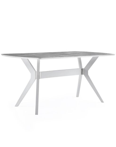 Table à manger Ares 1042 blanche - 180x75x80 cm