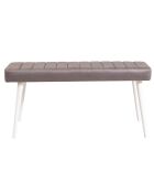 Table + 2 Chaises + Banc Santiago 0701 blanc/gris