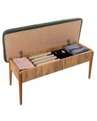 Table + 2 Chaises + Banc Vina 1070 pin atlantique