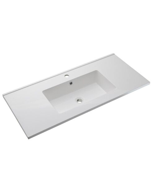 Vasque à encastrer Giotto 1 blanche - 91x46.5 cm
