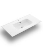 Vasque à encastrer Giotto 1 blanche - 91x46.5 cm