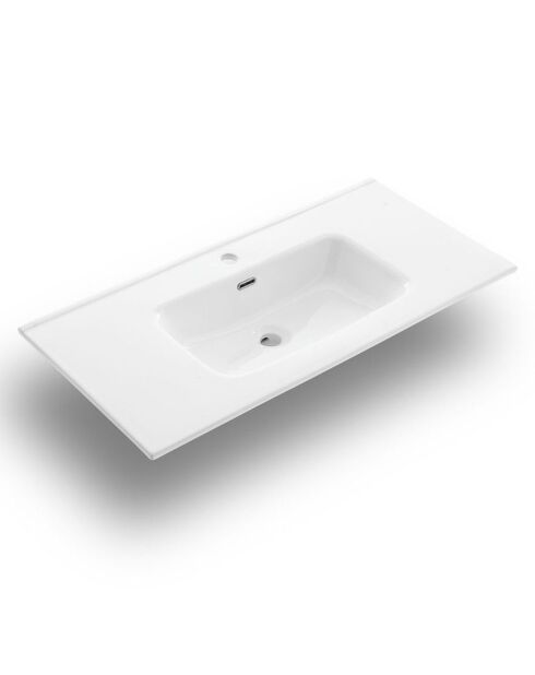 Vasque à encastrer Giotto 1 blanche - 91x46.5 cm