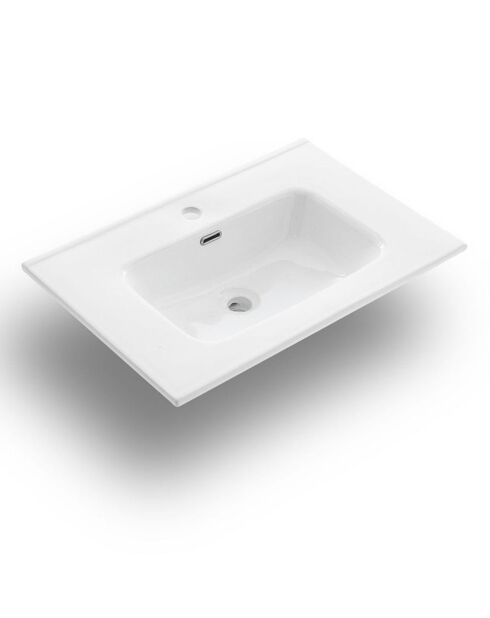 Vasque à encastrer Cesare blanche - 71x46.5 cm