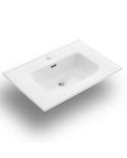 Vasque à encastrer Venere blanche - 81x46.5 cm