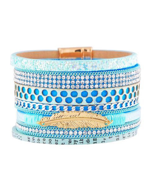 Manchette Ethnogos turquoise