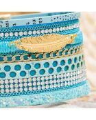 Manchette Ethnogos turquoise