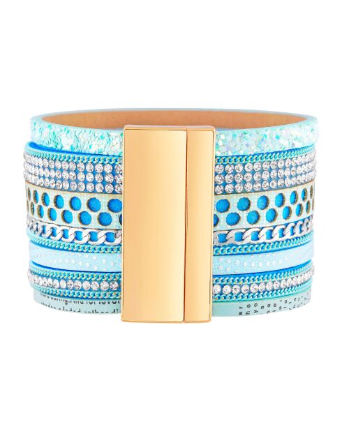 Manchette Ethnogos turquoise