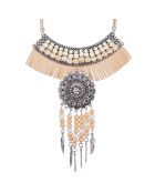 Beige Yokana halsketting