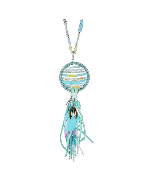 Sautoir Pendentif Meluane bleu