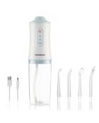 Irrigateur buccal rechargeable portable blanc