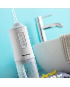 Irrigateur buccal rechargeable portable blanc