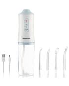 Irrigateur buccal rechargeable portable blanc