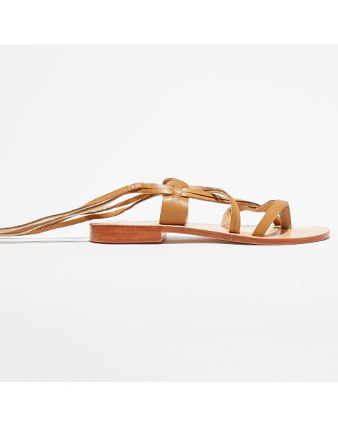 Cuba Sandalen aus Naturleder