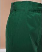 Short en Popeline Mano vert jungle