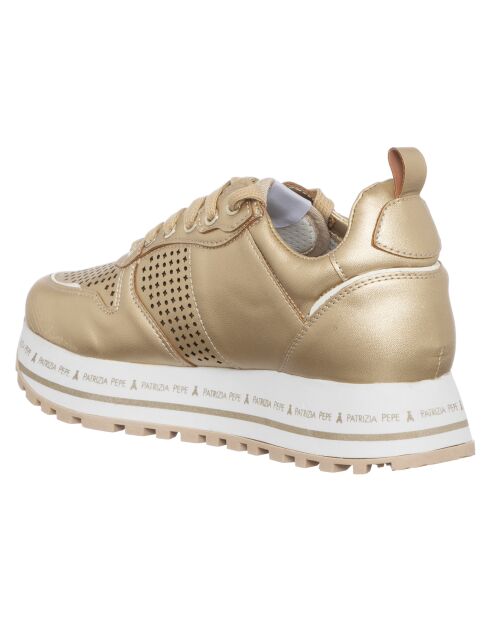 Sneakers Nicole dorées