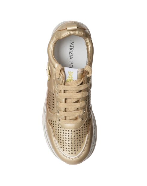 Sneakers Nicole dorées