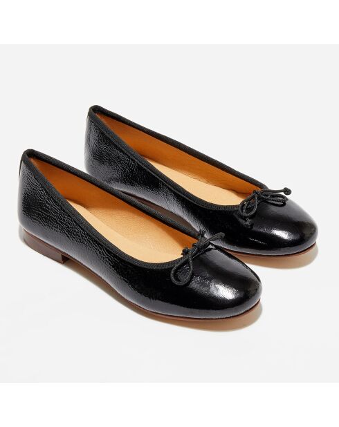 Ballerines en Cuir verni Jeanne noires