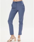 Pantalon Palio en Toile de coton mélangé bleu outremer