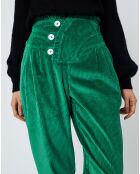 Pantalon Bettina vert emeraude