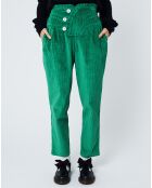 Pantalon Bettina vert emeraude