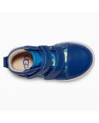 Sneakers en Toile & Cuir Rennon II bleues