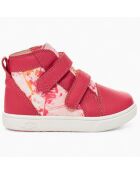 Sneakers en Toile & Cuir Rennon II roses