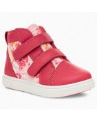 Sneakers en Toile & Cuir Rennon II roses