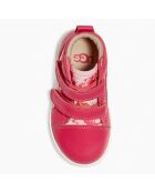 Sneakers en Toile & Cuir Rennon II roses