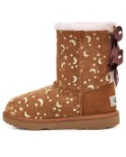 Boots fourrées Laine Bailey Bo Moon motif étoiles camel