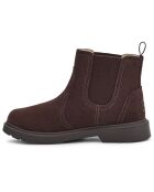 Chelsea Boots en Velours de cuir Bolden marron foncé