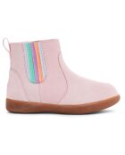 Boots en Daim doux Ryndon rose/multicolore