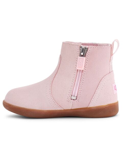 Boots en Daim doux Ryndon rose/multicolore