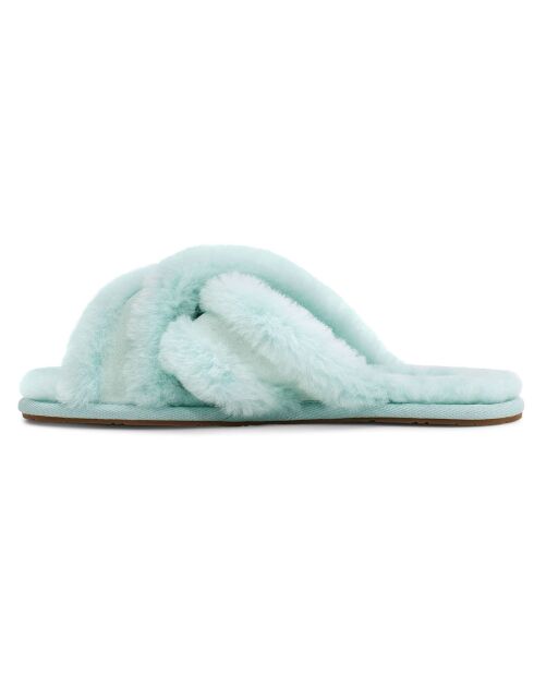 Chaussons en Peau de mouton Scuffita bleus