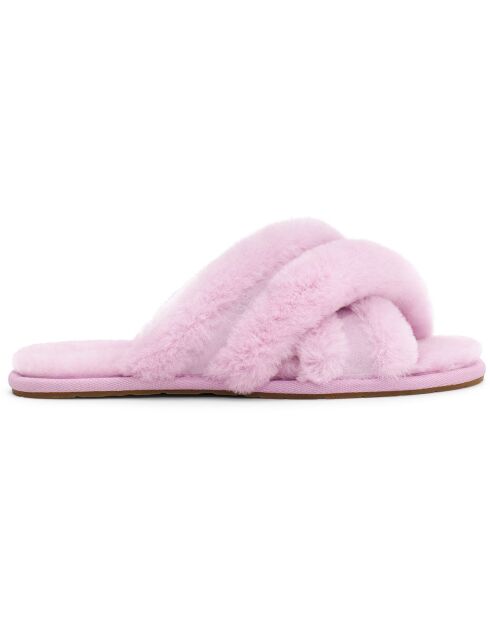Chaussons en Peau de mouton Scuffita lilas