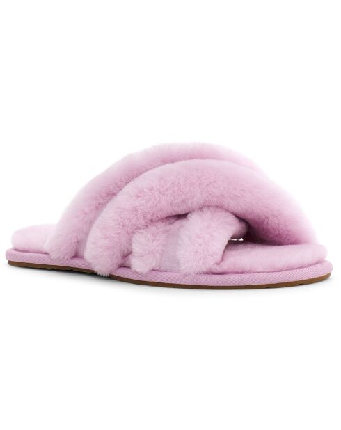 Chaussons en Peau de mouton Scuffita lilas
