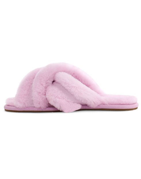 Chaussons en Peau de mouton Scuffita lilas