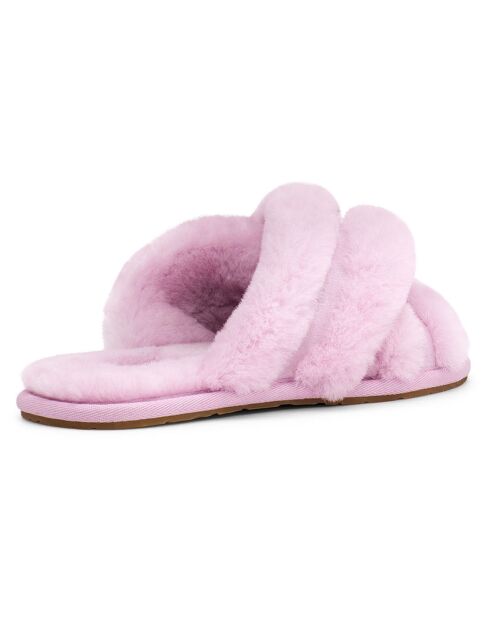 Chaussons en Peau de mouton Scuffita lilas