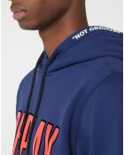 Sweat 100% Coton Bio Logo Central Sport bleu