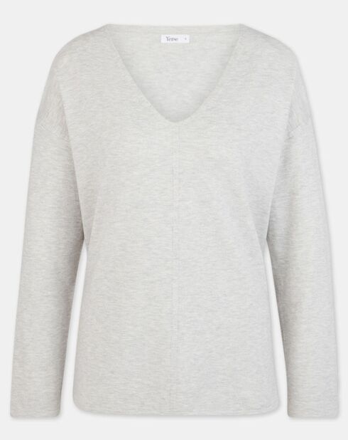 Pull Elsa gris clair