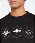 T-Shirt Tri Logo Cent noir