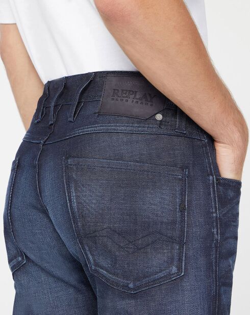 Jean Slim Pure Denim Anbass bleu foncé