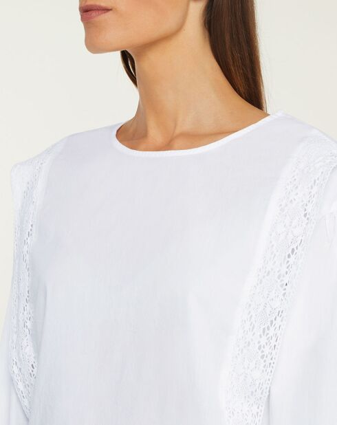 Blouse Stella blanche