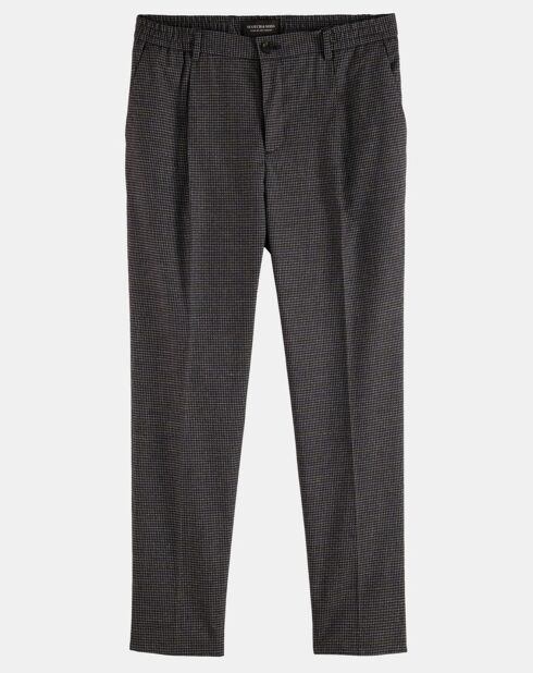 Pantalon Chino Pince Regular Blacke gris