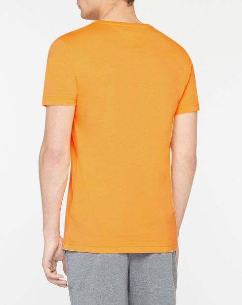 T-Shirt 100% Coton Bio Palm orange