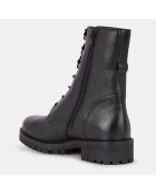 Bottines en Cuir Hoara noires