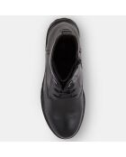 Bottines en Cuir Hoara noires
