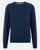 Sweat Raglan Crew bleu marine