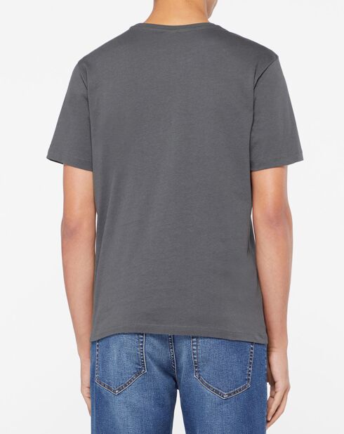 T-Shirt 100% Coton Bio Graphic gris