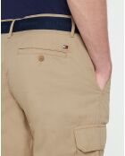 Bermuda 100% Coton Bio John Cargo beige