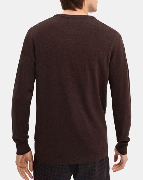 Pull Ecovero Basic bordeaux